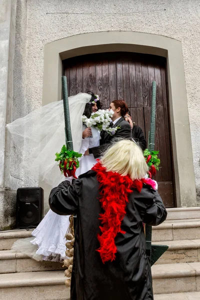 SATRIANO LUCANIA CARNEVALE — Foto de Stock