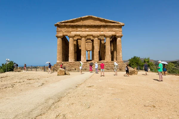 Tempels van Agrigento Valley — Stockfoto