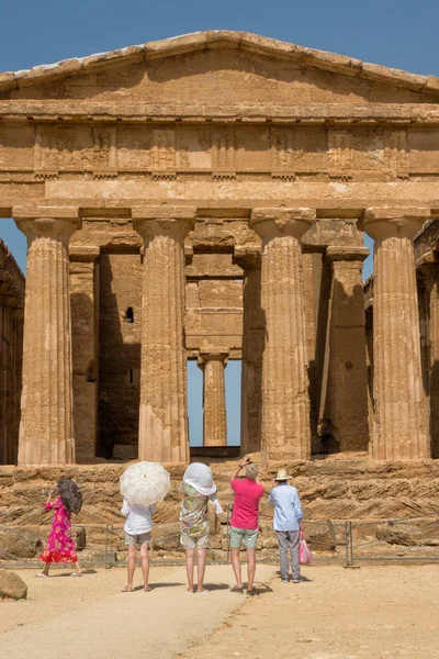 TEMPI DI VALLE AGRIGENTO — Foto Stock