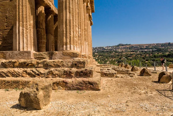 Tempels van Agrigento Valley — Stockfoto