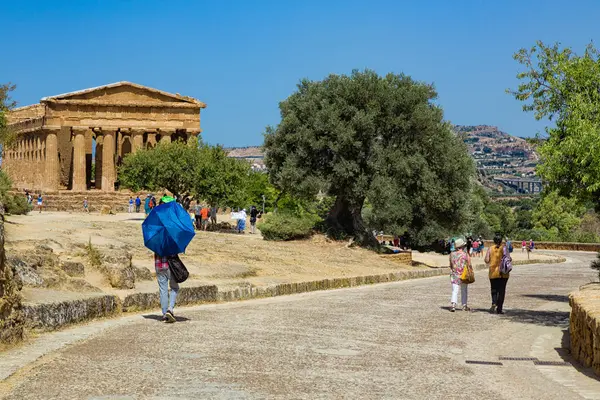 TEMPI DI VALLE AGRIGENTO — Foto Stock