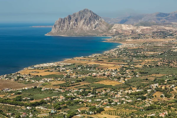 PANORAMA COSTA SICILIA — Stock Photo, Image