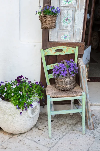 LOCOROTONDO STREET PAESAGGIO — Foto Stock