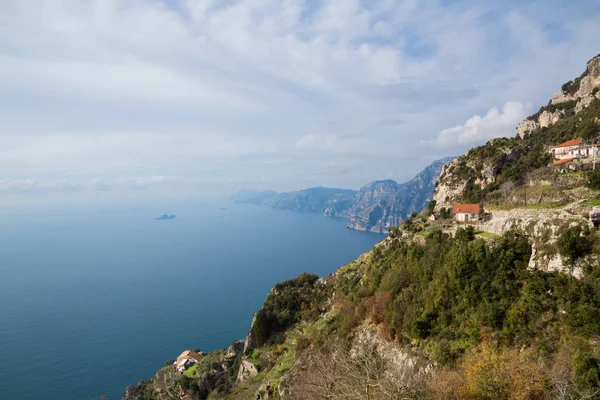 Sentiero Degli Dei Itinerario Escursionistico Agerola Nocelle Costiera Amalfitana Chiamato — Foto Stock