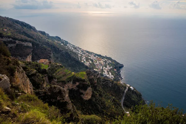 Sentiero Degli Dei Italy Trekking Route Agerola Nocelle Amalfi Coast — Stock Photo, Image