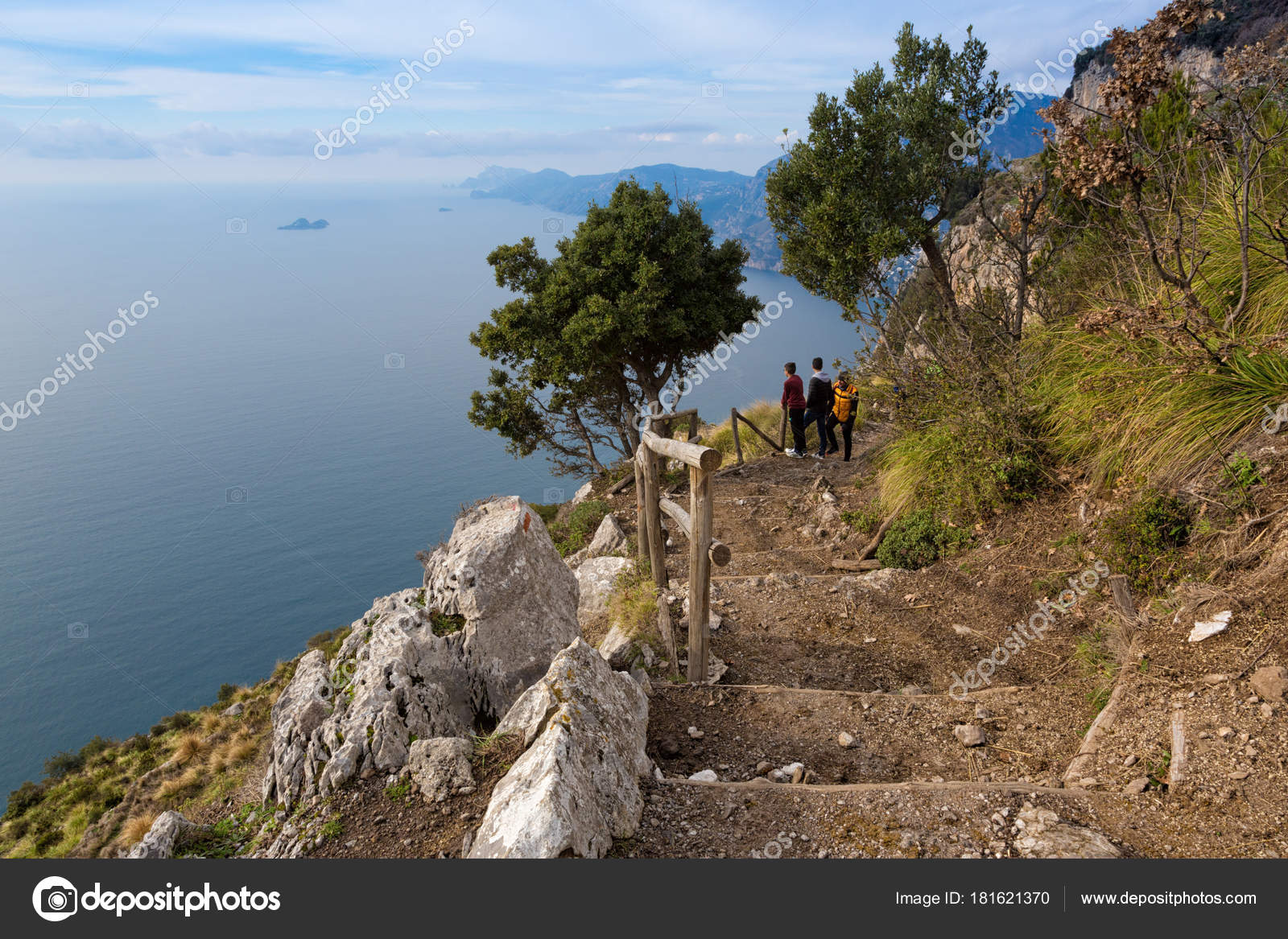 Sentiero Degli Dei Italy Trekking Route Agerola Nocelle Amalfi Coast