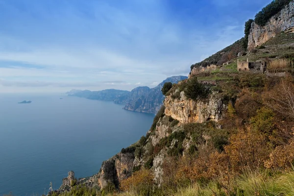 Sentiero Degli Dei Itinerario Escursionistico Agerola Nocelle Costiera Amalfitana Chiamato — Foto Stock