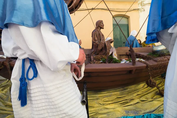 Procida Italia Marzo 2016 Cada Año Celebra Procesión Del Misteri —  Fotos de Stock