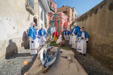 Procida, İtalya - 25 Mart 2016 - 