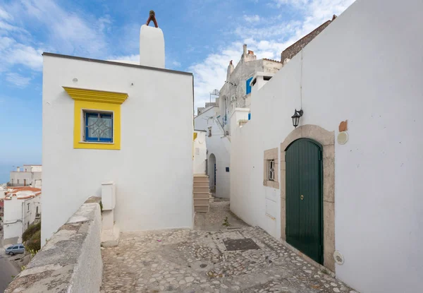 Peschici Puglia Italia Veduta Del Pittoresco Paesino Del Sud Italia — Foto Stock