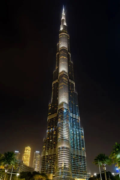 Dubai Burj Halife Ile Bir Ufuk Çizgisi — Stok fotoğraf