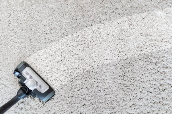 Cleaning Carpet Hoover Carpet Texture Background — Stock Photo, Image