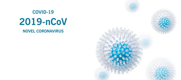 Зображення Клітини Вірусу Грипу Covid Coronavirus Covid Спалах Грипу Поняття — стокове фото