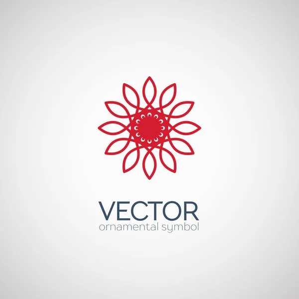 Vector geometrische symbool — Stockvector