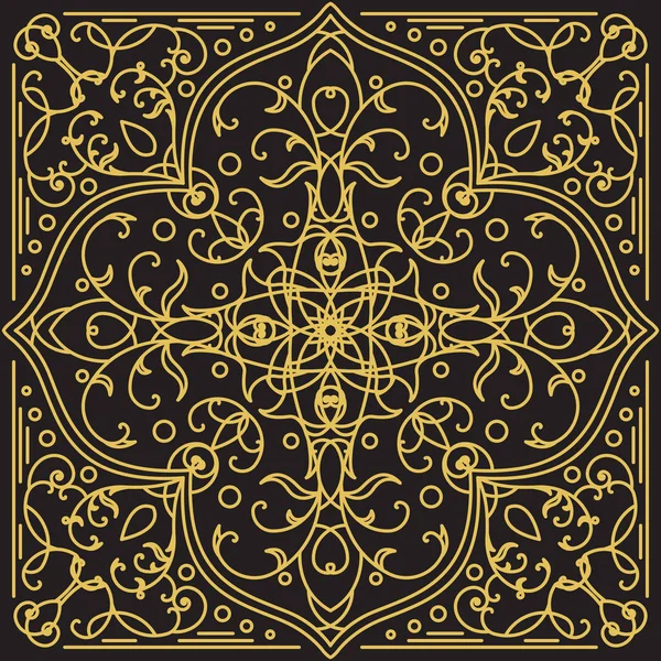ベクトルの幾何学的な装飾的なパターン — ストックベクタ