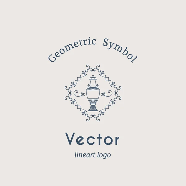 Vektor vintage prydnad — Stock vektor