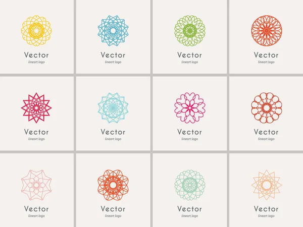 Vector símbolos geométricos — Vector de stock