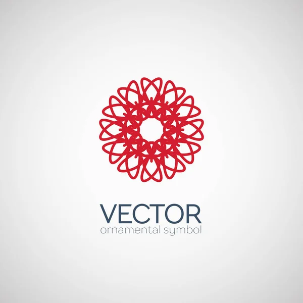 Vector geometrische symbool — Stockvector