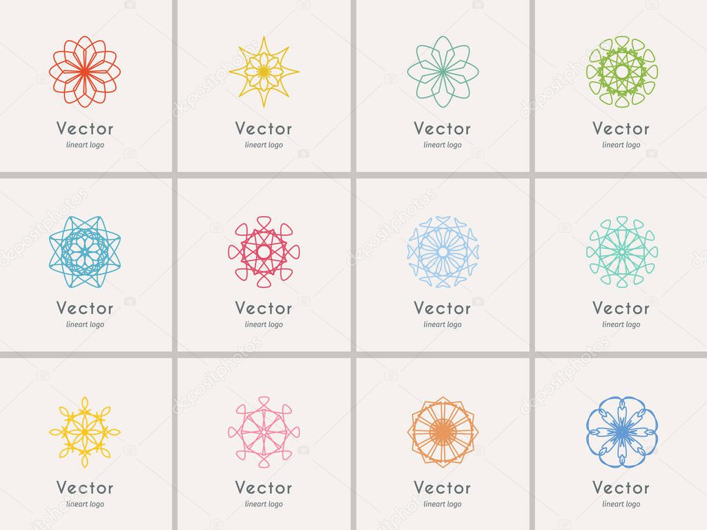 Vector geometric symbols