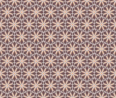 Vektör altıgen geometrik desen