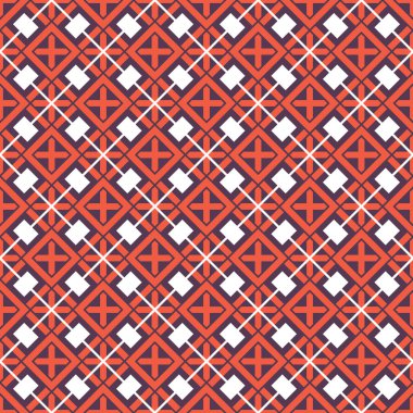 Vektör Asya Geometrik Deseni