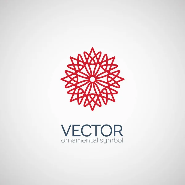 Векторний знак геометричні — стоковий вектор