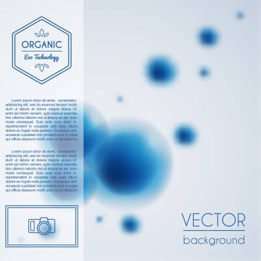 Soyut molekül arka plan vektör şablonu