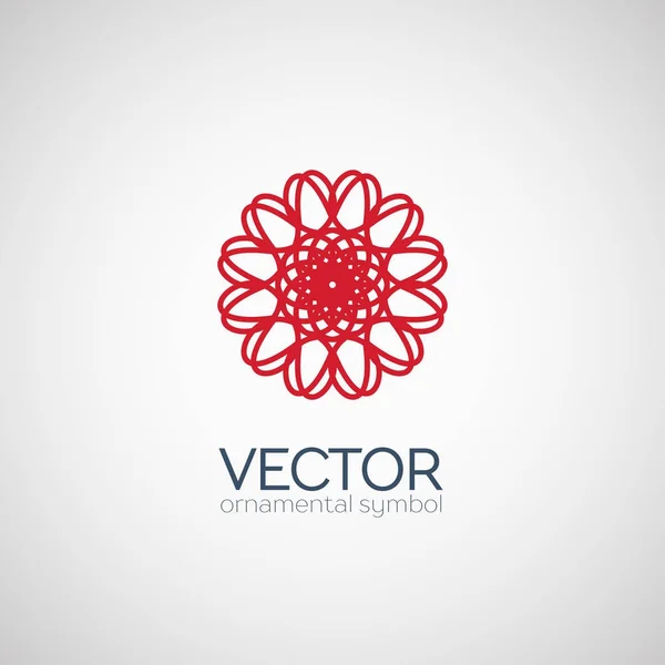 Vector geometriska symbol — Stock vektor