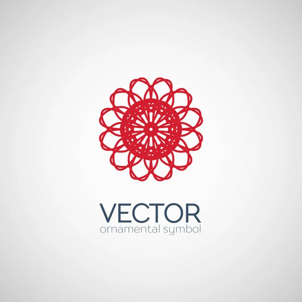 Vector geometric symbol — Stock Vector