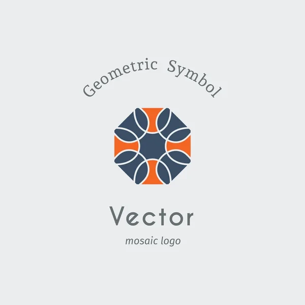 Vetor símbolo geométrico — Vetor de Stock