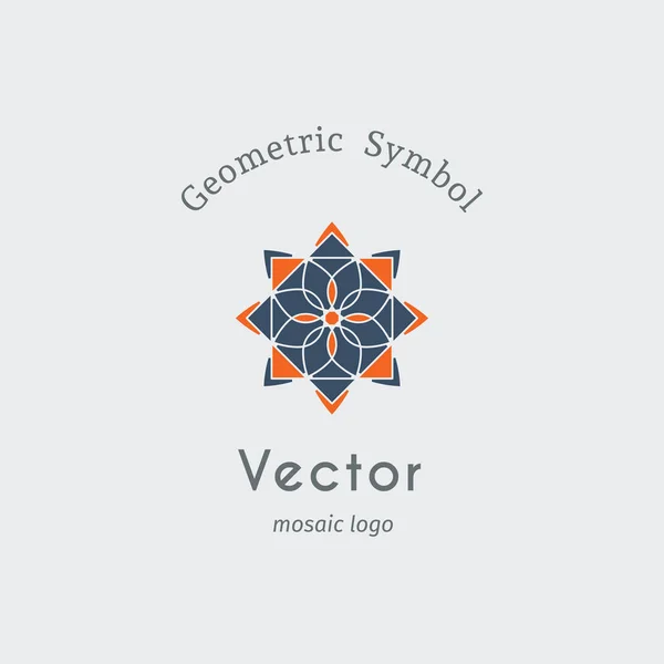 Geometryczny symbol wektor — Wektor stockowy
