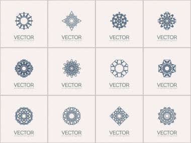 Vektör geometrik simgeler