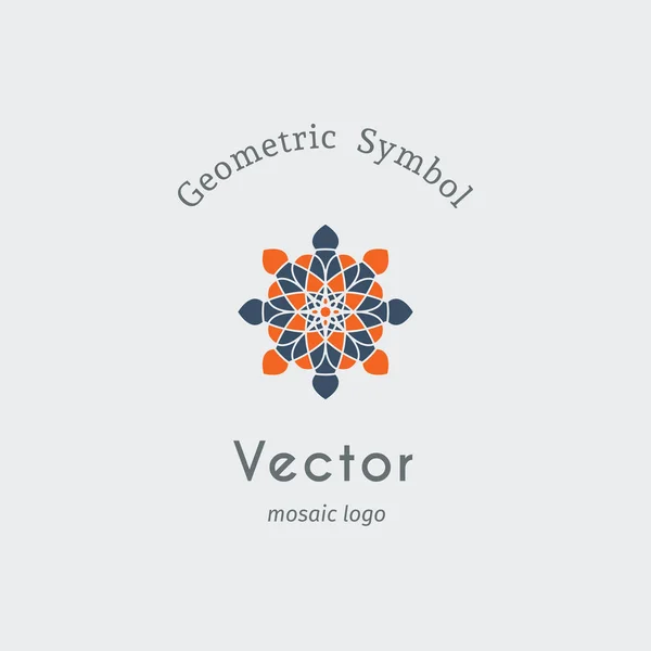 Vetor símbolo geométrico — Vetor de Stock