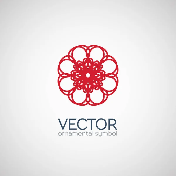 Vektor geometrický symbol — Stockový vektor