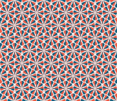 Vektör altıgen geometrik desen