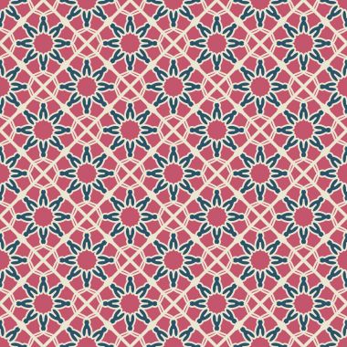 Vektör Asya Geometrik Deseni