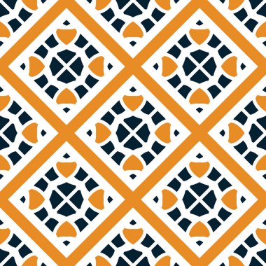 Vektör Asya Geometrik Deseni