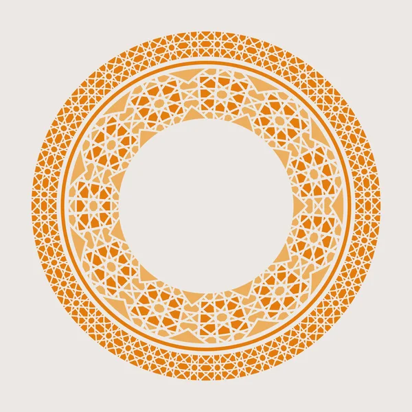 Cadre Mandala asiatique vectoriel — Image vectorielle