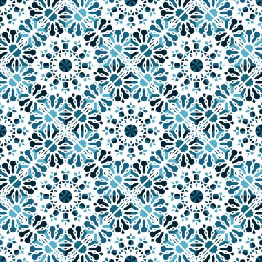 Vektör Asya Geometrik Deseni