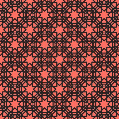 Vektör Asya Geometrik Deseni