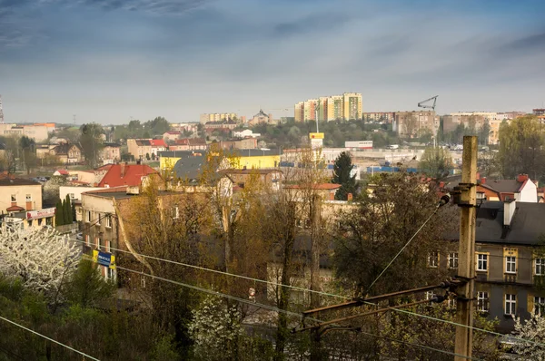 Radzionkow s küçük kasaba — Stok fotoğraf