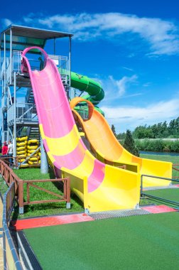 kaydırağı, açık