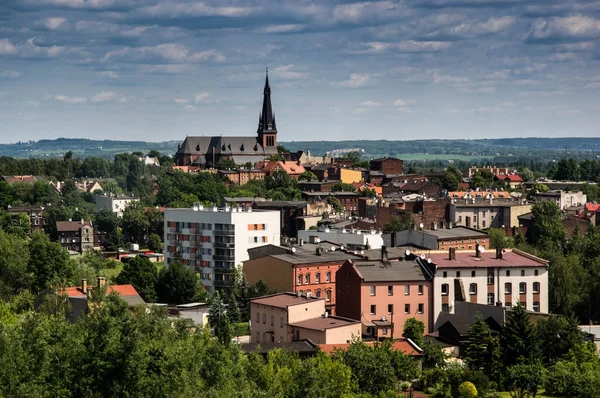 Chiesa a Chorzow — Foto Stock