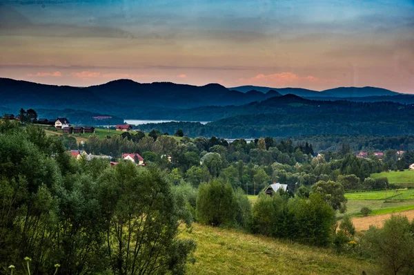 Polanczyk, Bieszczadów — Zdjęcie stockowe