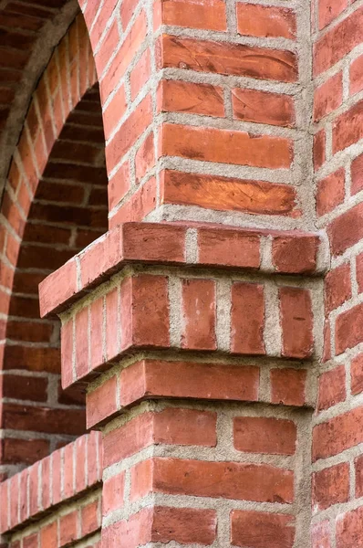 Un edificio Brickwork.old — Foto de Stock