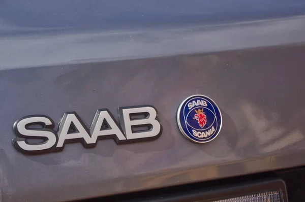 Λογότυπο Saab — Φωτογραφία Αρχείου
