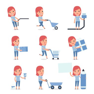 Aile kız tasarımında kullanarak için sunu yapma