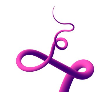 Trendy soyut renkli sıvı şekli, pembe degrade dalga ile sıvı öğesi. Arka plan veya mockup olarak kart ve web tasarım, afiş ve posterler için kullanılabilir