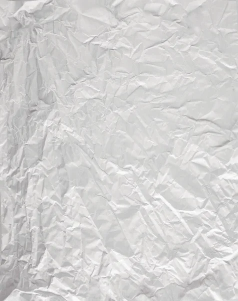Weißes Blatt Papier Mit Textur Ramponiert — Stockfoto