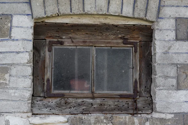 Oude venster detail — Stockfoto